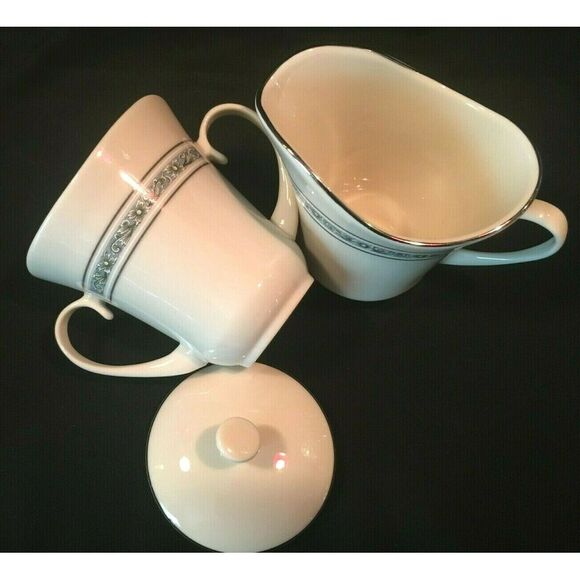 SALE 22 Pc Vintage Pickard China Service Set in Candlelight - Picture 5 of 12